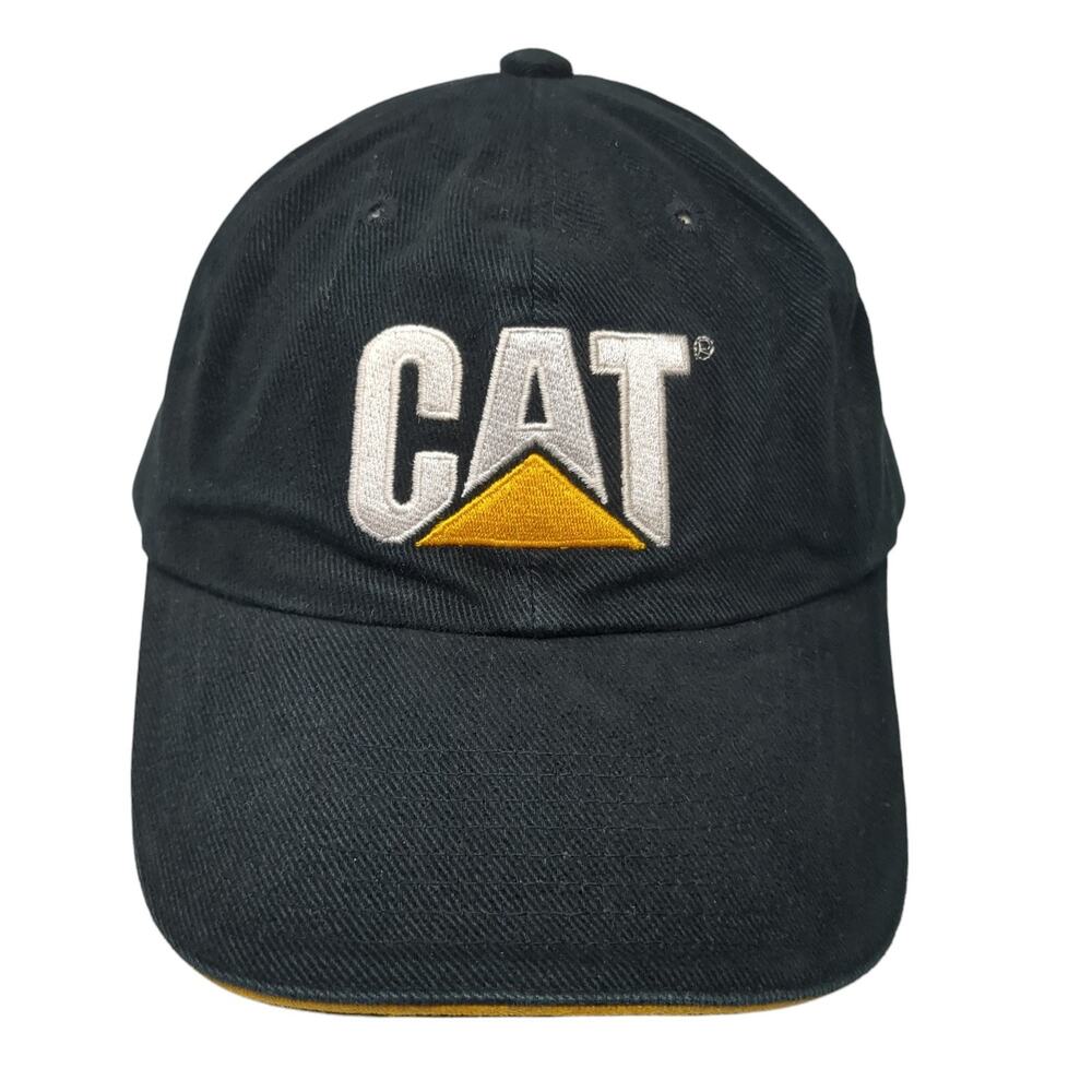 CAT Cashman Equipment Snapback Hat Black One Size Adjustable Embroidered Cyrk